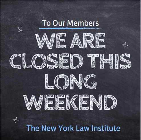 NYLI Closing for Martin Luther King Jr. Day
