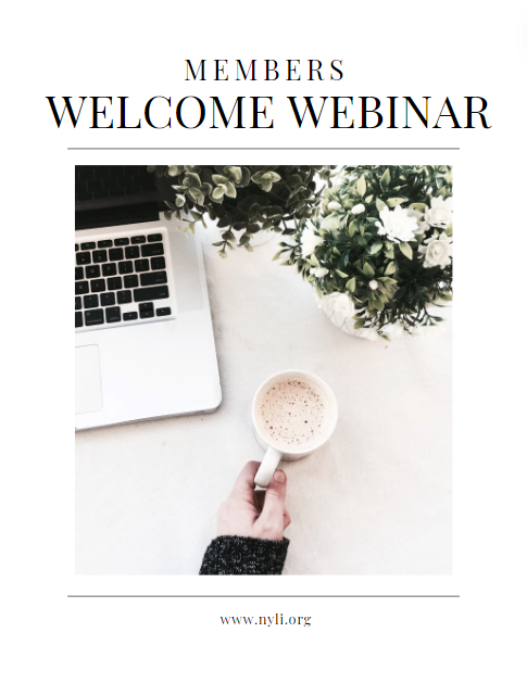 Welcome to NYLI Services and Resources Webinar