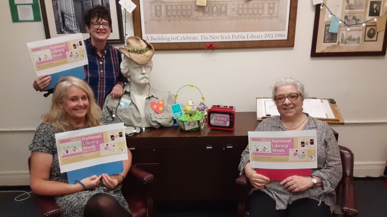 A Decorated NYLI joins FDLP to celebrate Library Week