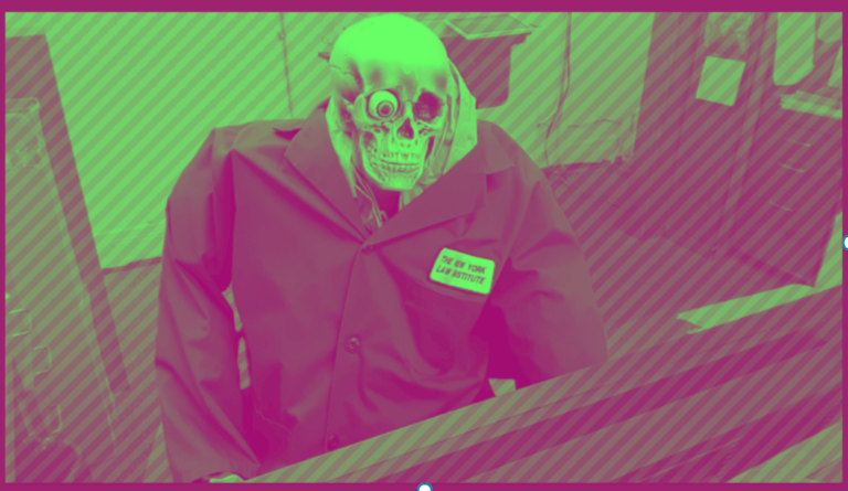 Vegetarian Flesh Eating Zombie Visits NYLI!!